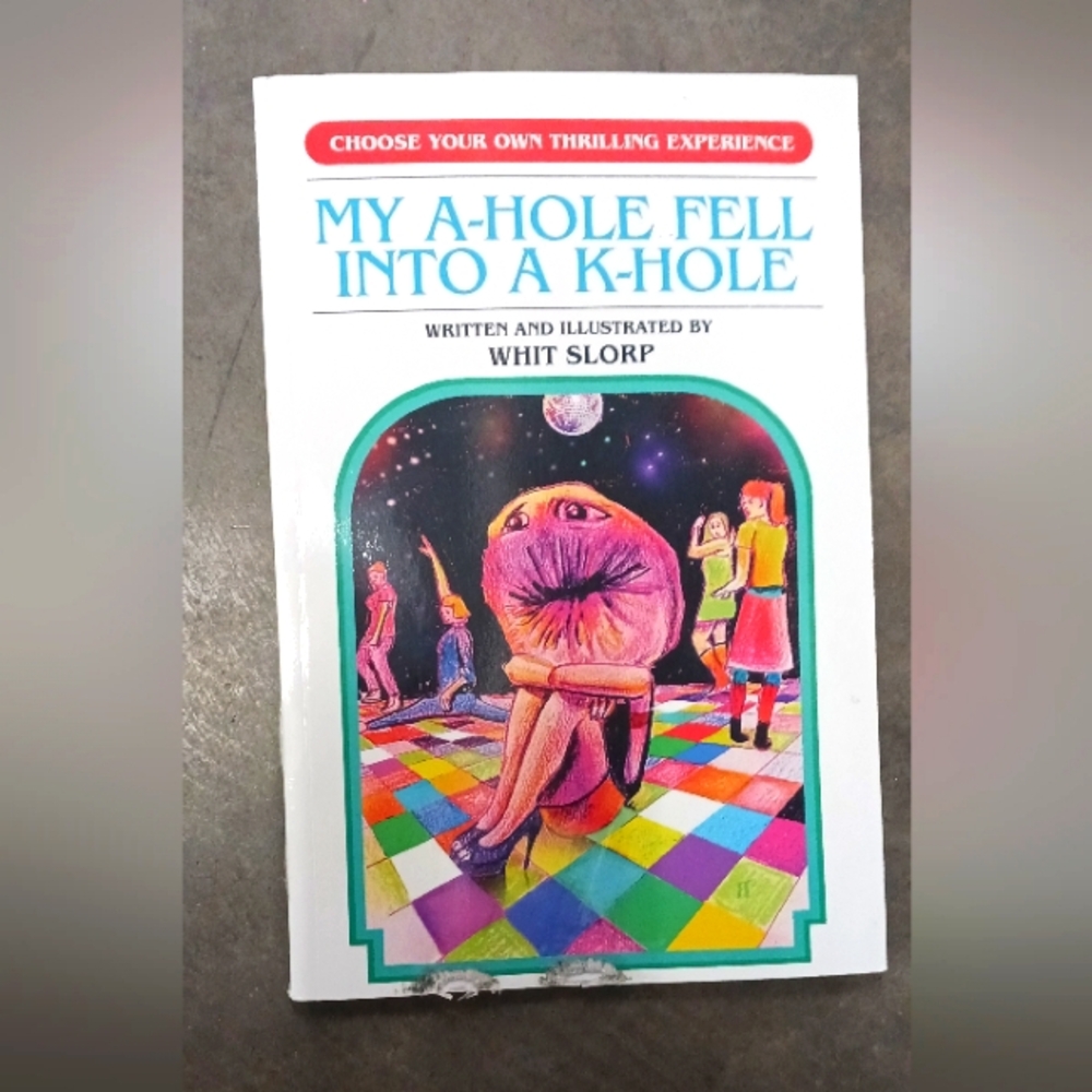 My a-hole fell into a k-hole book